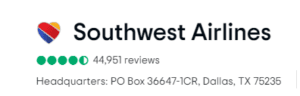 Southwest Airlines Reviews